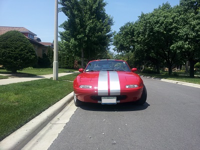 front view - Miata