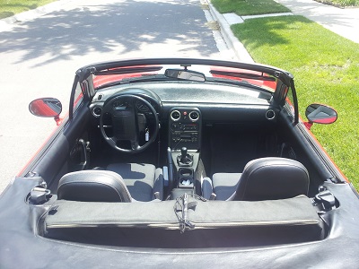 front view - Miata